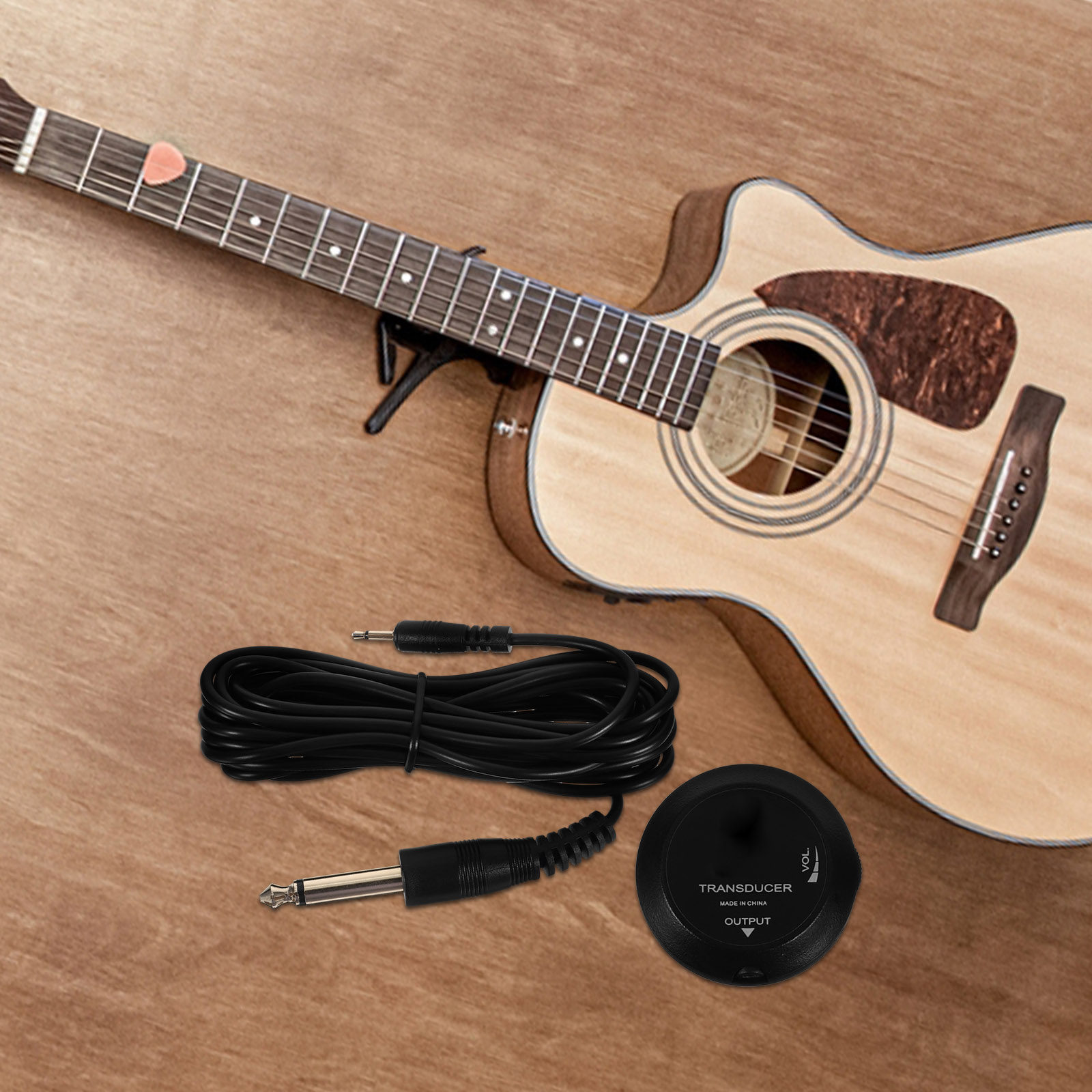 Musical Instrument Ukulele - Gitaar Pickup Transducer Compacte akoestische instrumentensensor