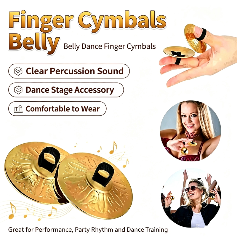 Musical Instrument Zills - Hete Aanbieding 2 stuks Koperen Mini