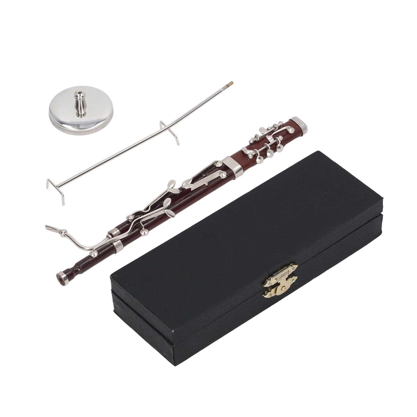 Musical Instrument ____ - Miniatuurfagotreplica met standaard en koffer Mini