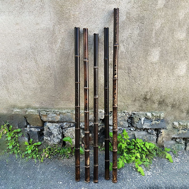 Musical Instrument In Chinese - 8-gaats paarse bamboe Xiao G/F sleutel