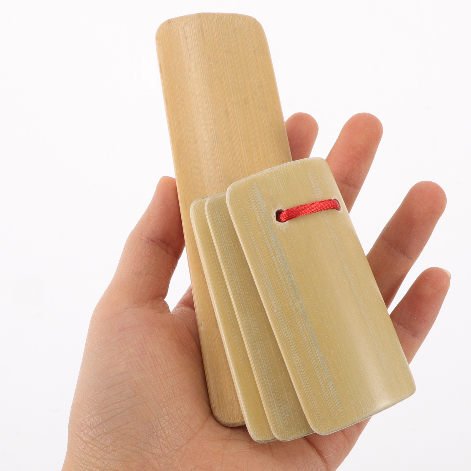Musical Instrument In Chinese - 4 Stuks Bamboe Klepels Kids Kuaiban