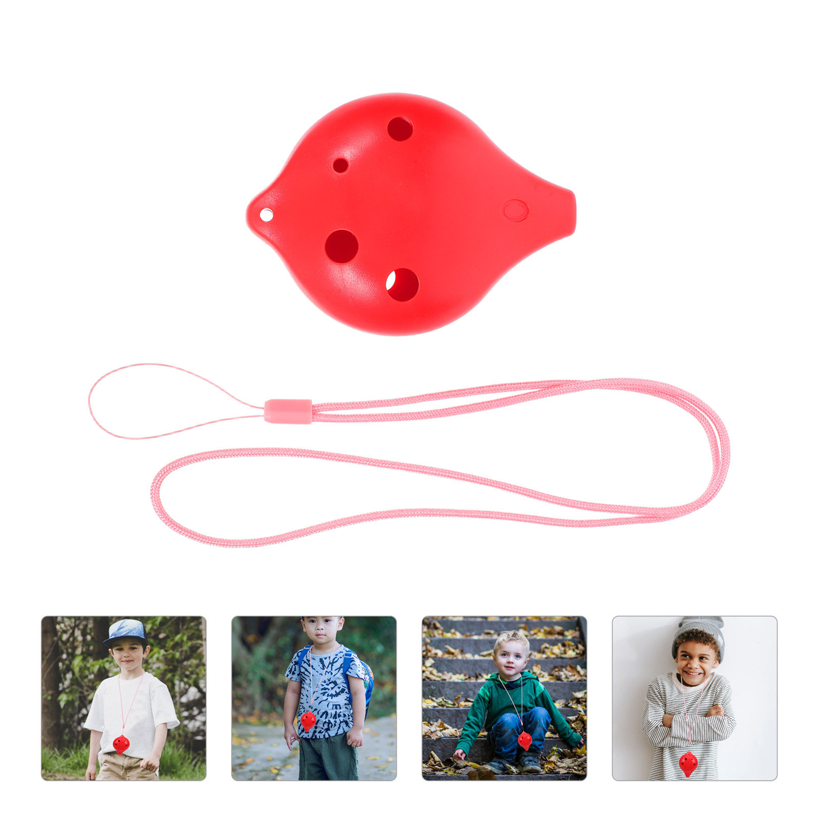 Musical Instrument In Chinese - Resin Alto C Ocarina 6-gaats Chinees