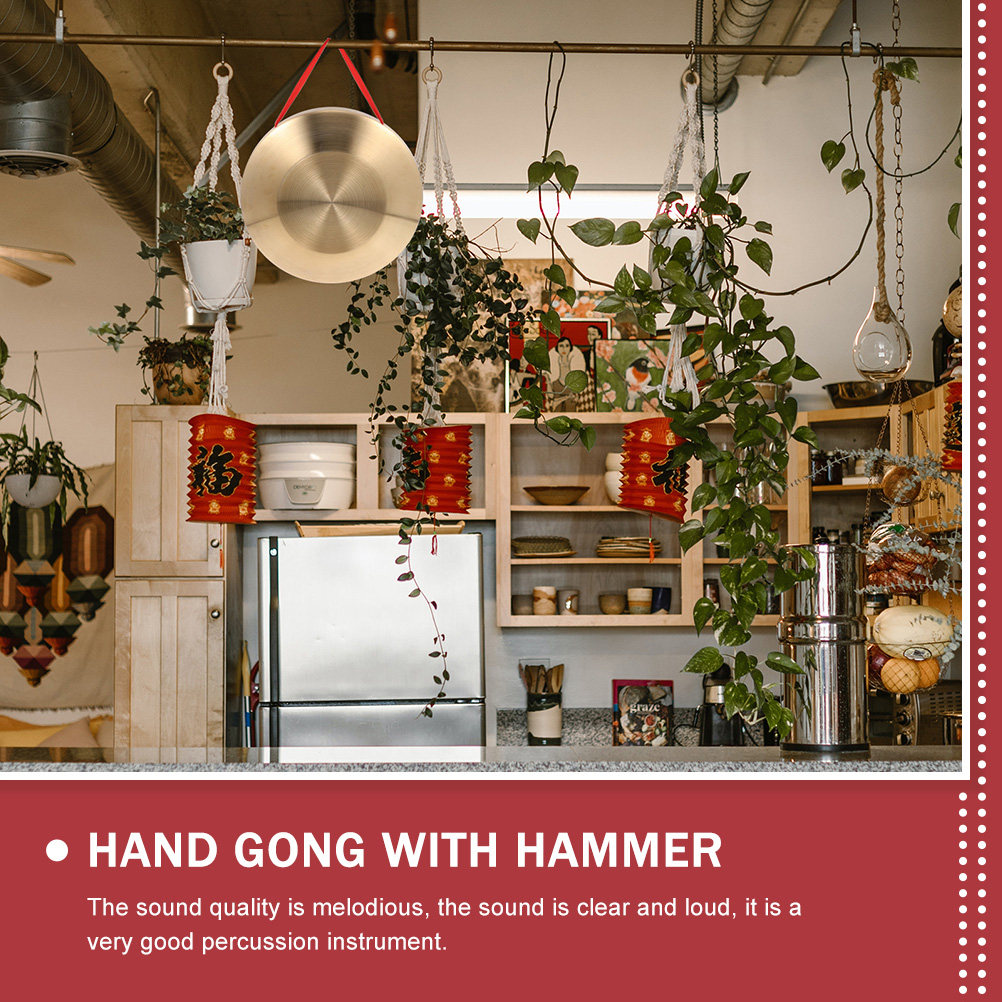 Handgemaakte Chinese Gong, kle - Musical Instrument In Chinese recensie en prijs