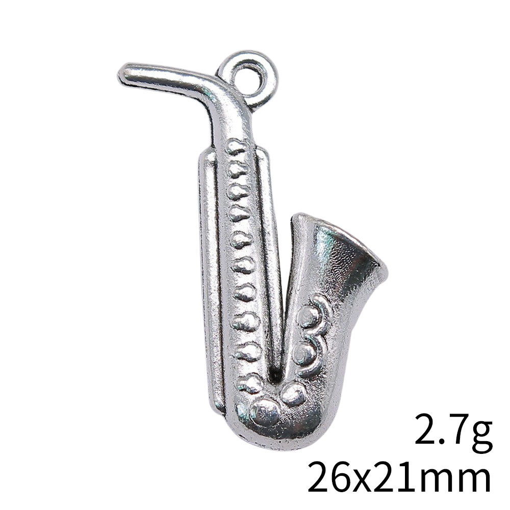 20 stuks 26x21mm (1.02x0.83 in - Musical Instrument Saxophone recensie en prijs