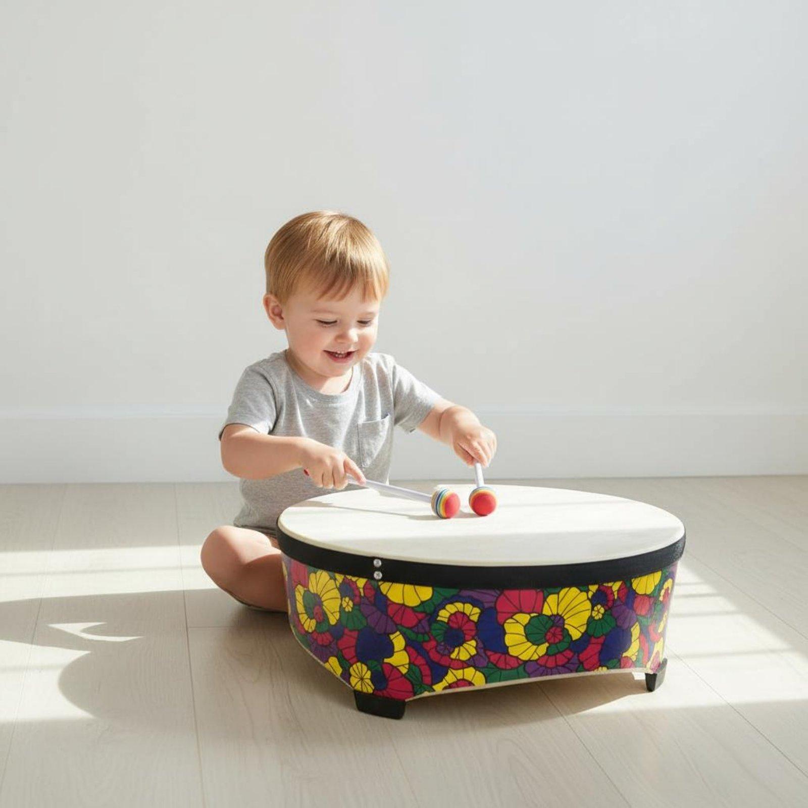 22 inch houten kindervloertrom - Musical Instrument Groups recensie en prijs