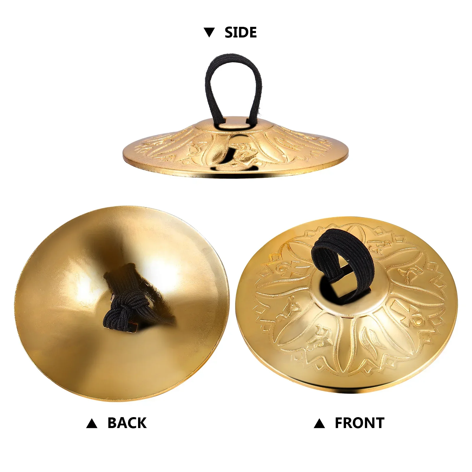 4/8 stuks koperen mini-vingelc - Musical Instrument Zills recensie en prijs