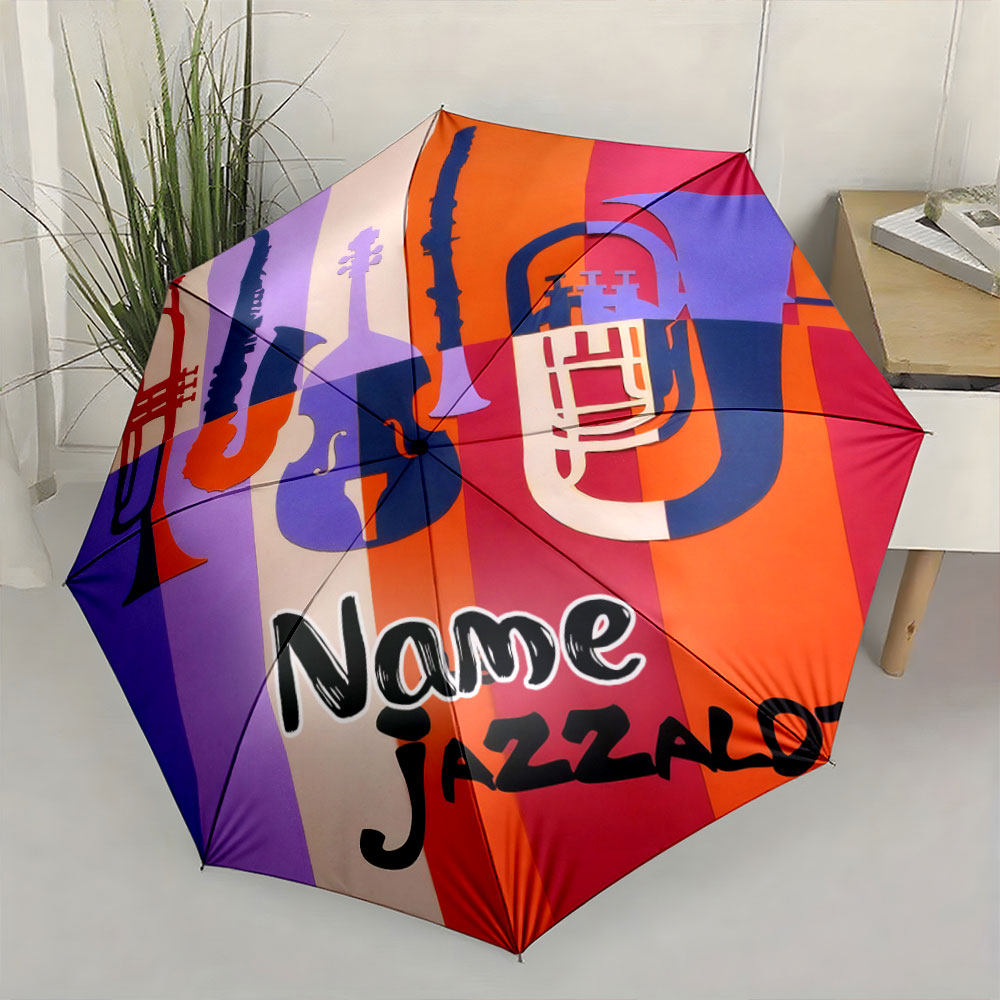 Paraplu met een persoonlijke n - Musical Instrument Name recensie en prijs
